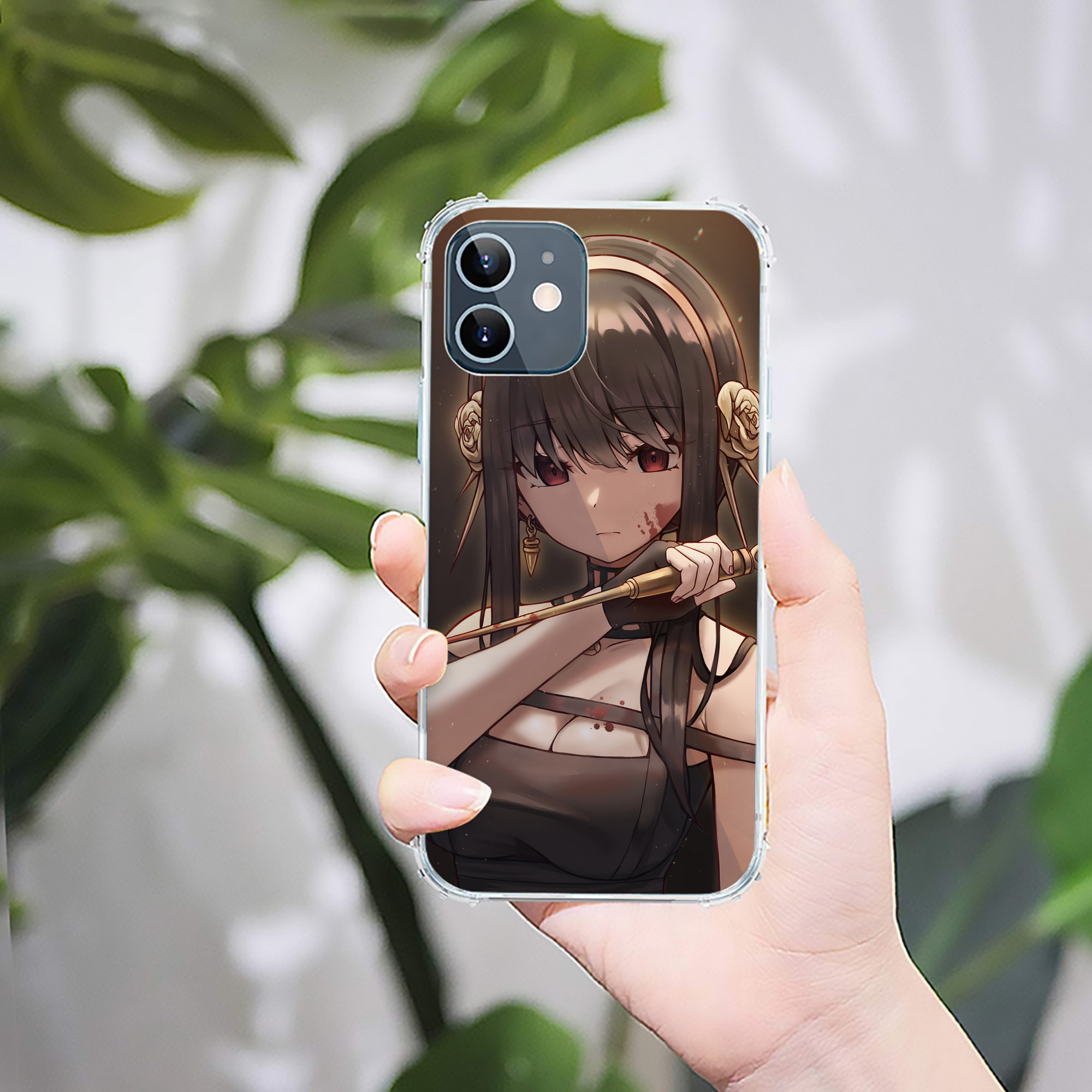 （画像用） SPY×FAMILY间谍家家酒 【iPhone 12シリーズ対応】透明スマホケース（クリアソフトケース）